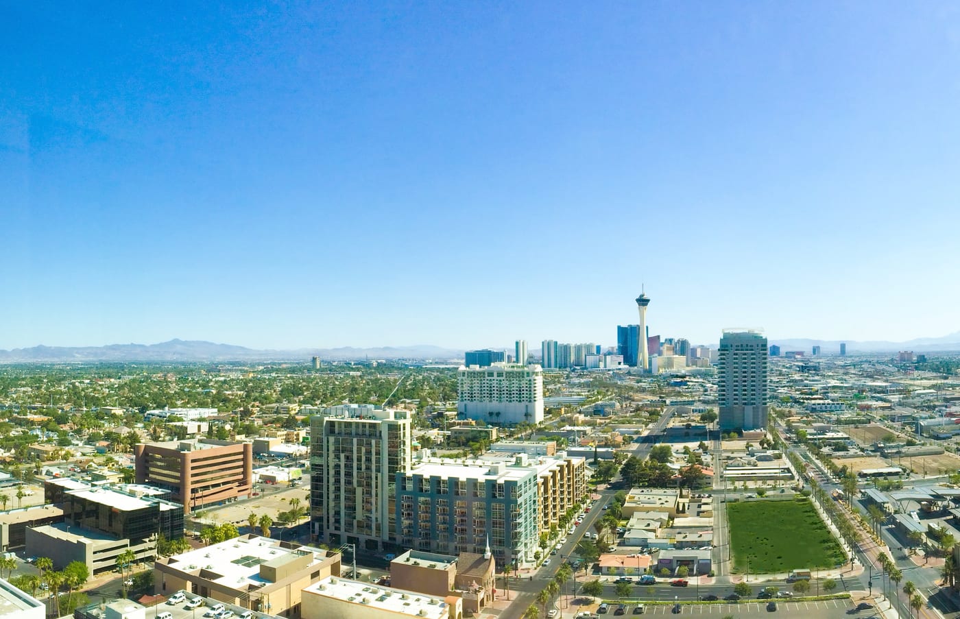 Downtown Las Vegas, Nevada skyline